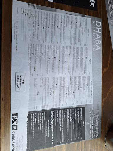 Photo of Dhaba at Fifteen - 15 Magdalen St, Norwich NR3 1LE